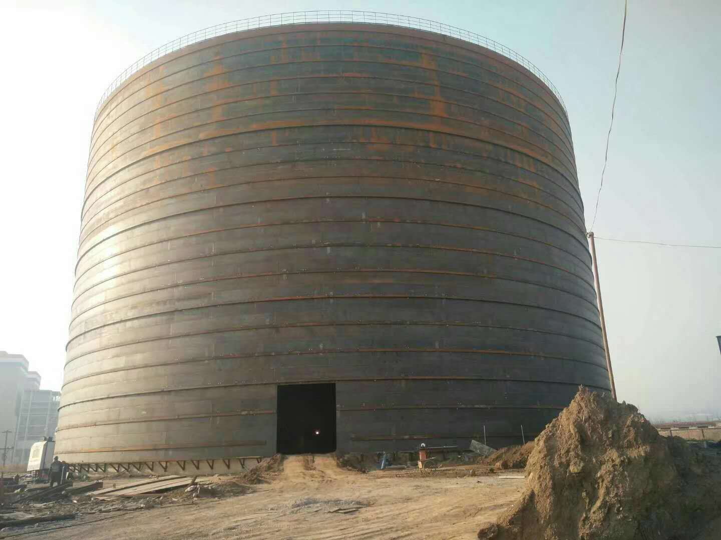 调楼镇承建大型钢板库的好处及原理