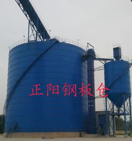 调楼镇大型矿粉钢板库